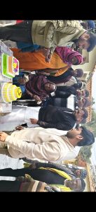 झारखंड के प्रथम मुख्यमंत्री एवं भाजपा नेता प्रतिपक्ष साथ ही धनवार के विधायक  श्री बाबूलाल मरांडी जी ,के  68 वे जन्मदिन दिन पर, आज उनके पैतृक गांव कोदईबाक स्थित में, उनके मां  द्वारा,साथ ही उनके बड़े बेटे, सनातन मरांडी ओर उनके भाई न्यूनुलाल मरांडी ने केक काट कर उन्हें ,सुख समृद्धि स्वास्थ्य रहने की कामना की ,बात दे कि  मौके पर सहयोगी विकाश साव, अनूप साव रवींद्र पंडित  मौजूद थे